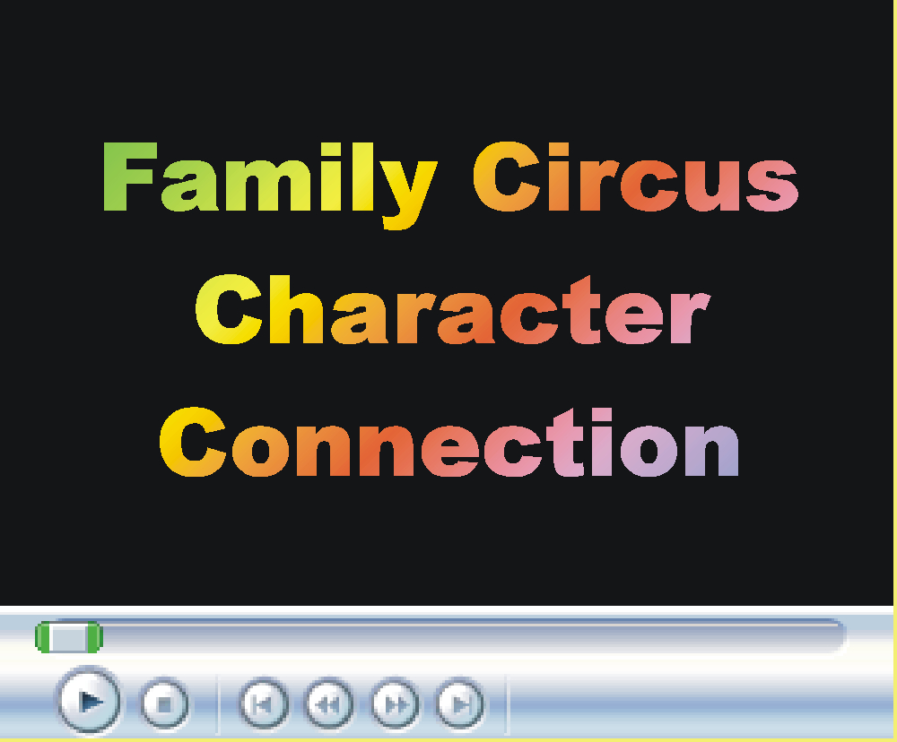 Family Circus Character Connection